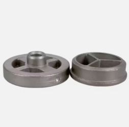 Lost wax pump flange casting